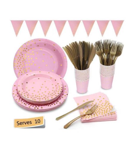 PS068 - Pink tableware Party Kit
